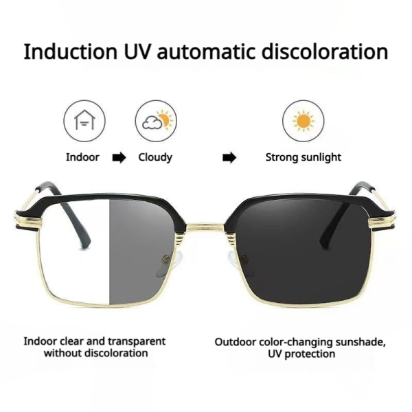 All-Day Comfort Tinted Glasses | Sleek Unisex Eyewear Frame - 图片 7